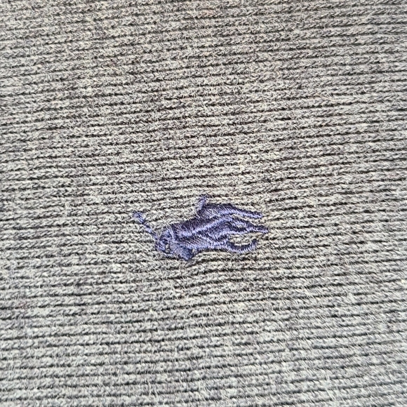 Polo grey half zip, size L - Picture 2 of 3